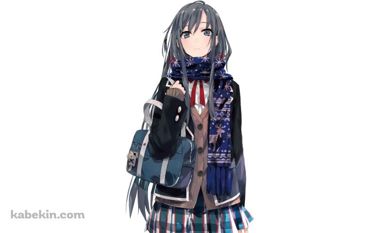 やはり俺の青春ラブコメはまちがっている。 雪ノ下雪乃の壁紙(800px x 480px) 高画質 PC・デスクトップ用