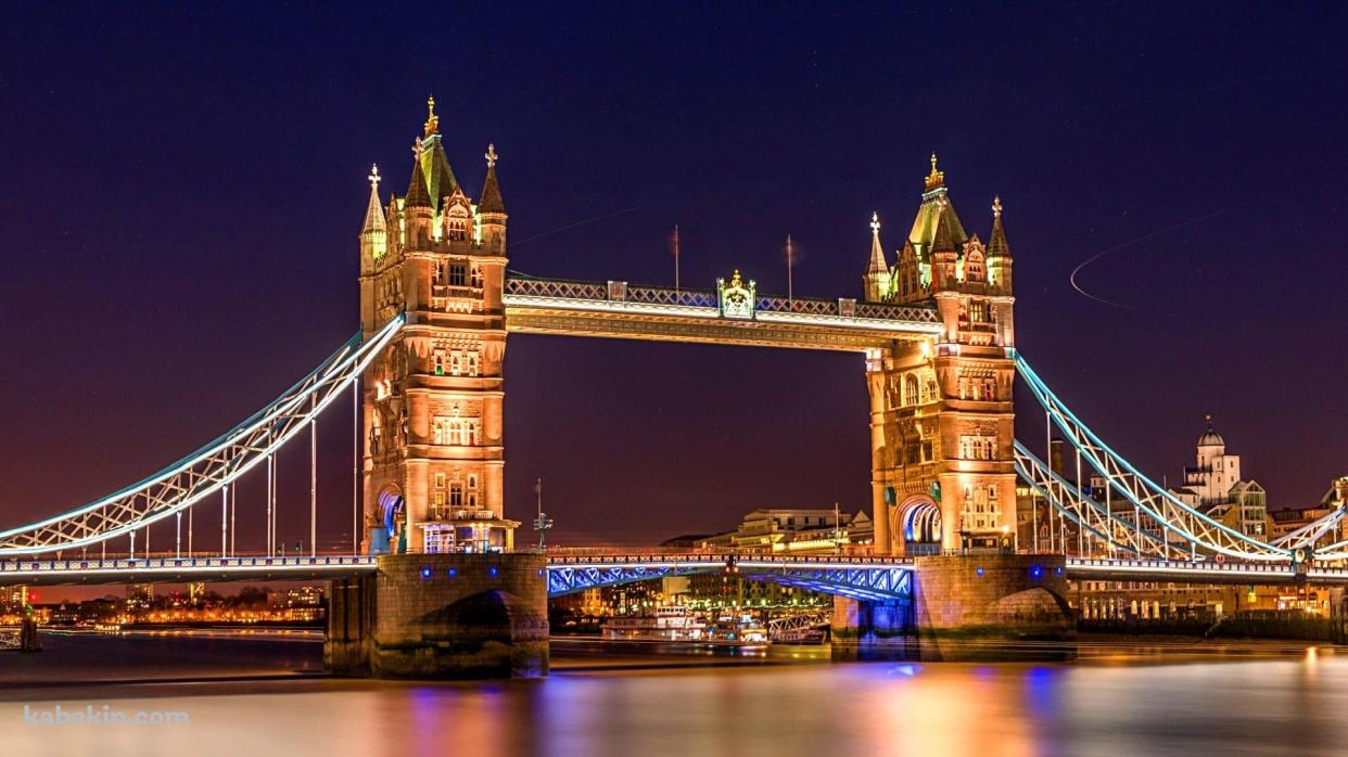 イギリス / ロンドン / タワーブリッジの壁紙(1242px x 698px) 高画質 PC・デスクトップ用
