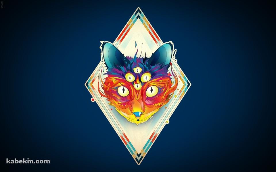 アリス 猫の壁紙(960px x 600px) 高画質 PC・デスクトップ用