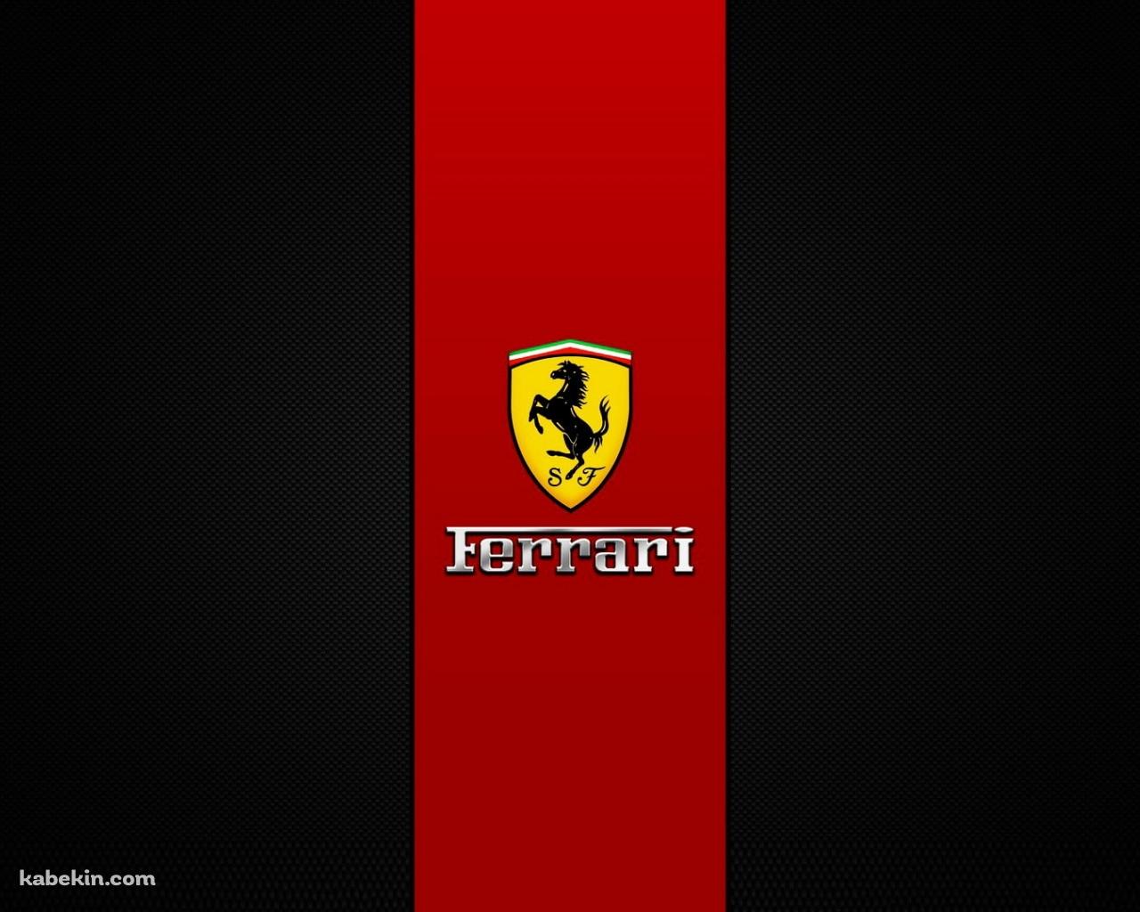 ferrari フェラーリ 黒 赤の壁紙(1280px x 1024px) 高画質 PC・デスクトップ用