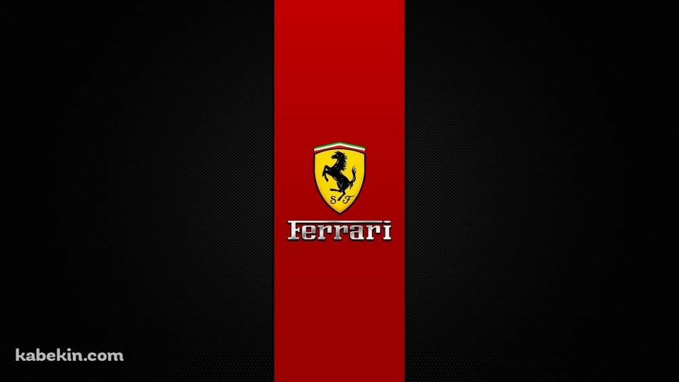 ferrari フェラーリ 黒 赤の壁紙(960px x 540px) 高画質 PC・デスクトップ用