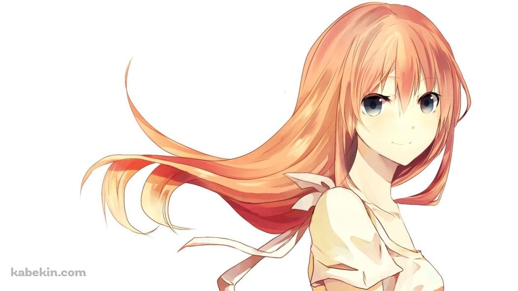 こっちを見る少女の壁紙(1051px x 591px) 高画質 PC・デスクトップ用
