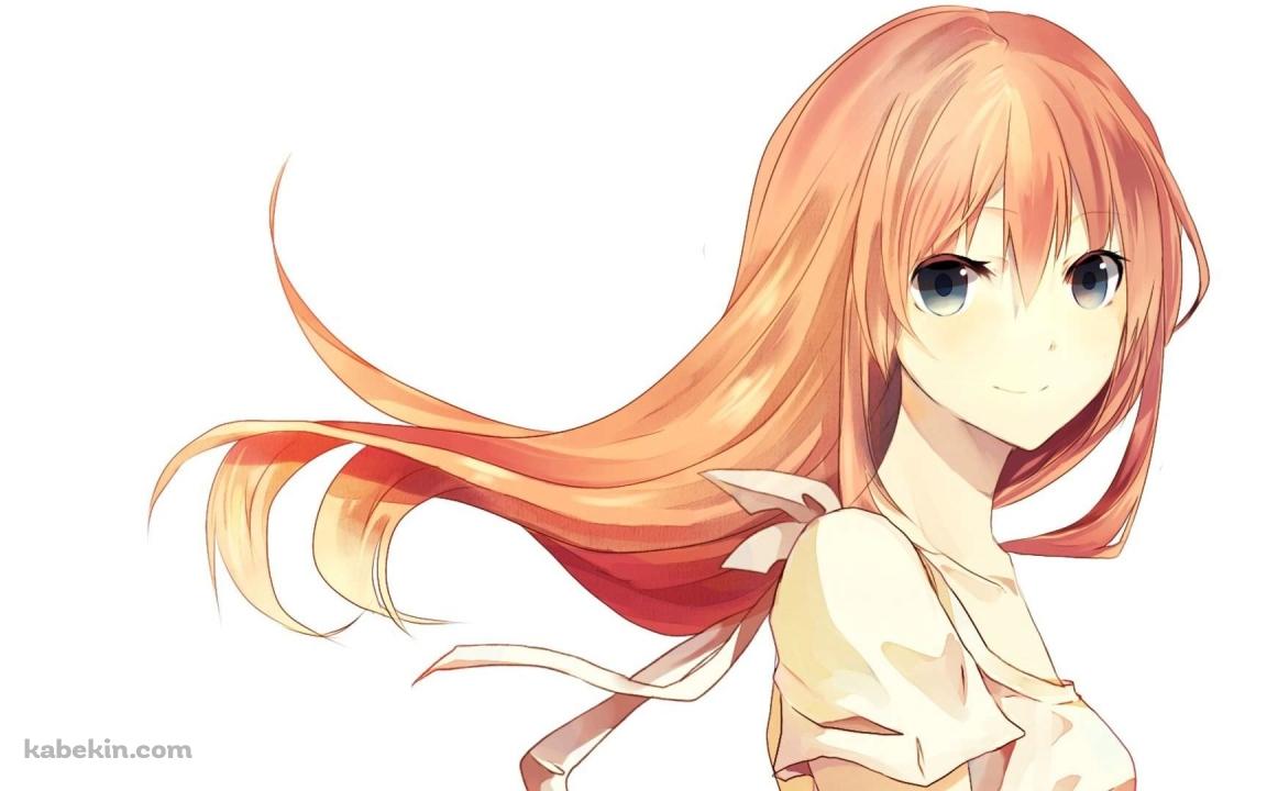 こっちを見る少女の壁紙(1152px x 720px) 高画質 PC・デスクトップ用
