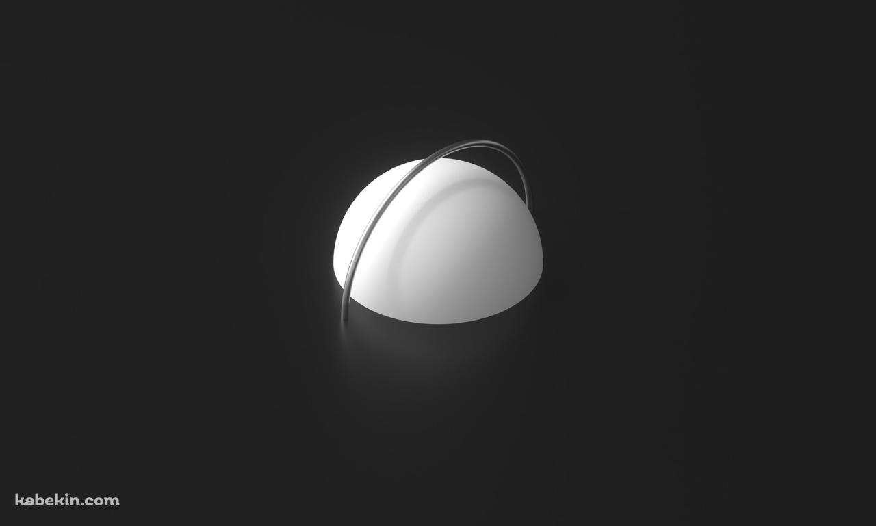 白いスフィアの壁紙(1280px x 768px) 高画質 PC・デスクトップ用
