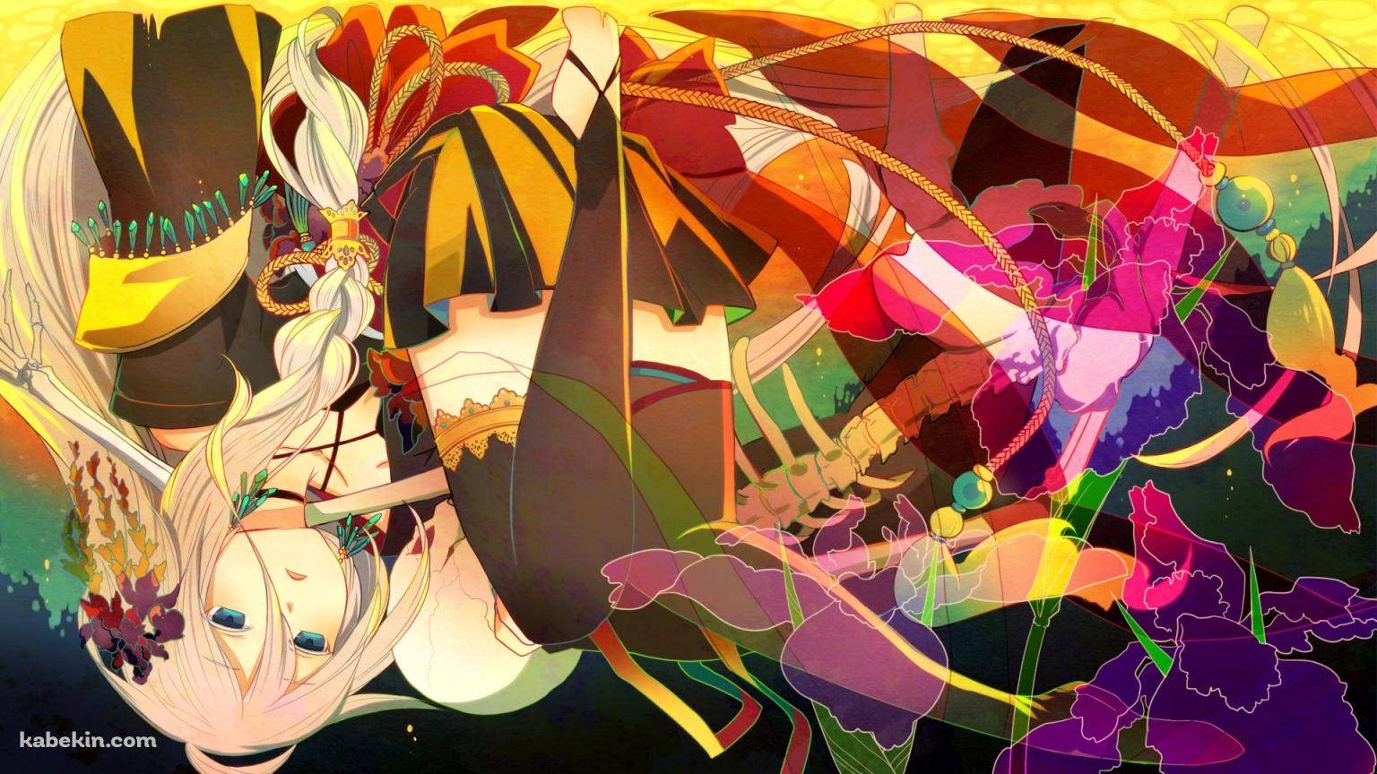 着物を着たイア IAの壁紙(1536px x 864px) 高画質 PC・デスクトップ用