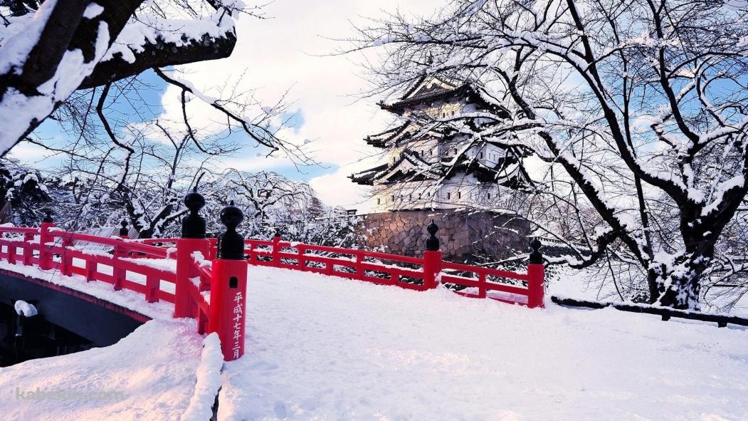 日本七名城 弘前城の壁紙(1051px x 591px) 高画質 PC・デスクトップ用