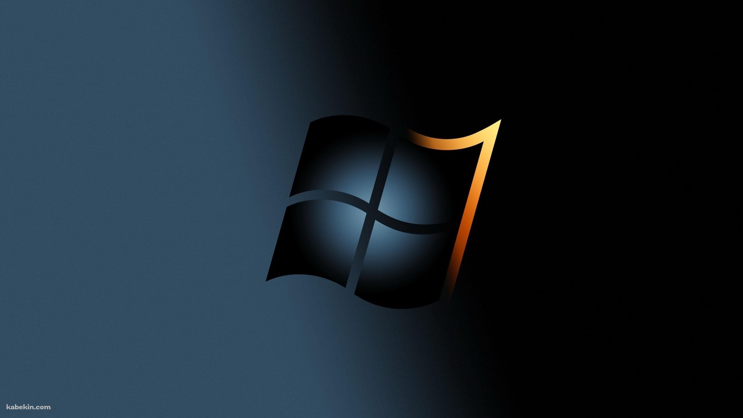 Windows7 ロゴの壁紙(2560px x 1440px) 高画質 PC・デスクトップ用