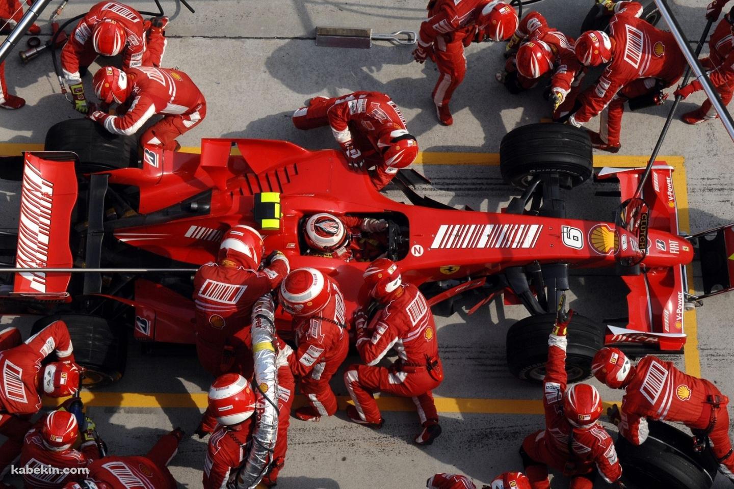 F1 ルーベンス・バリチェロ ピットインの壁紙(1440px x 960px) 高画質 PC・デスクトップ用