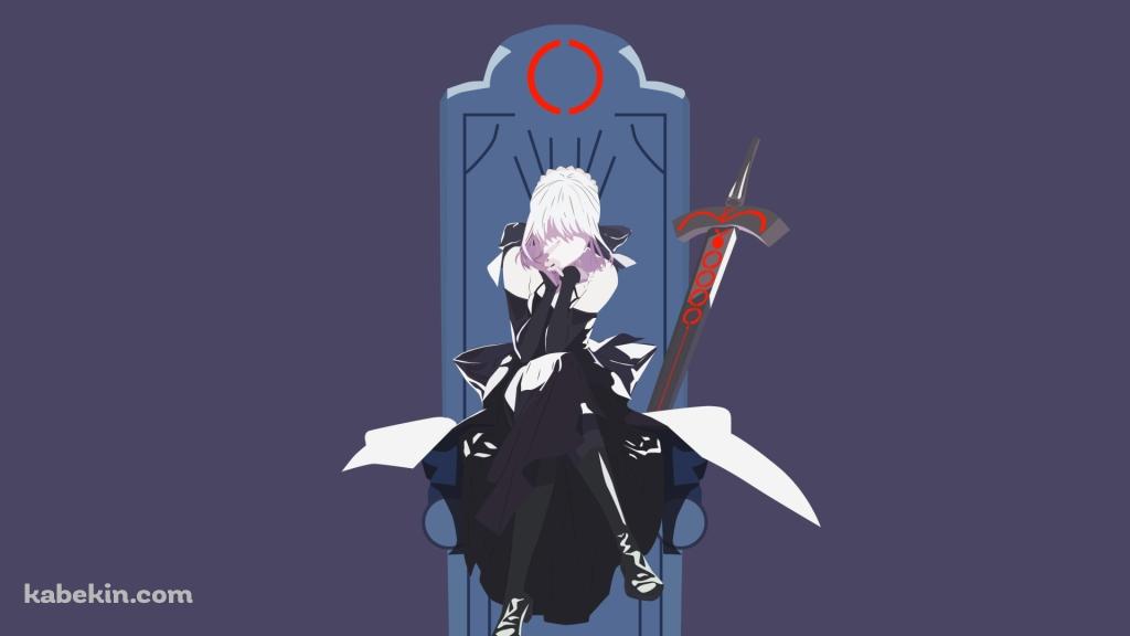 Fate セイバーオルタの壁紙(1024px x 576px) 高画質 PC・デスクトップ用