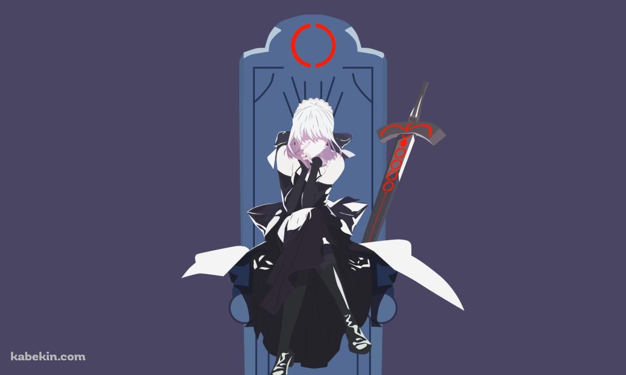 Fate セイバーオルタの壁紙(1280px x 768px) 高画質 PC・デスクトップ用