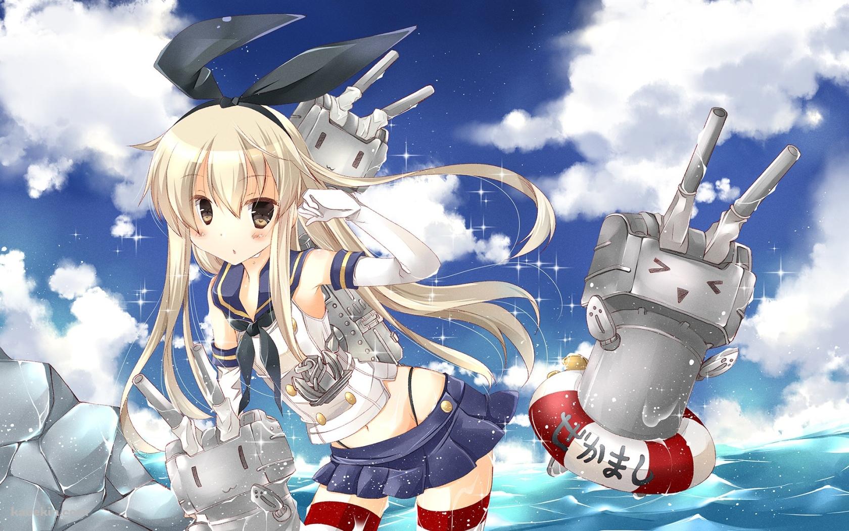 艦むす 島風の壁紙(1680px x 1050px) 高画質 PC・デスクトップ用