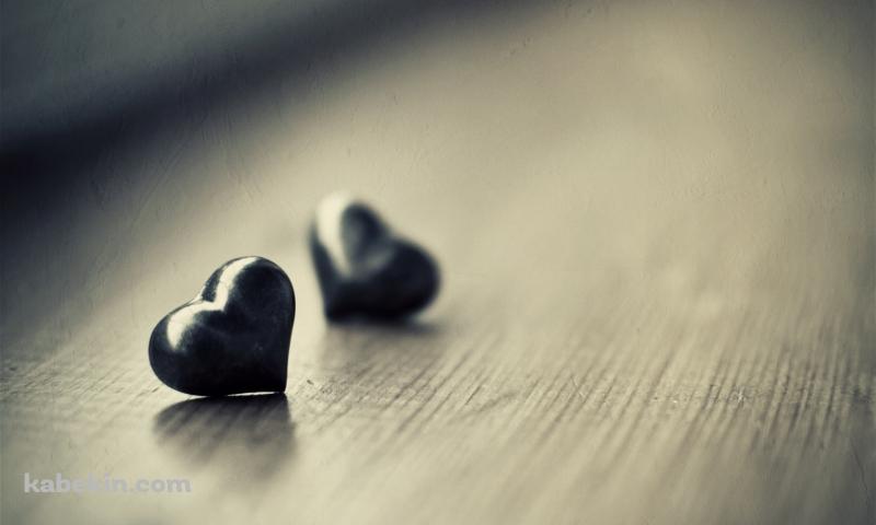 2つのハートの壁紙(800px x 480px) 高画質 PC・デスクトップ用