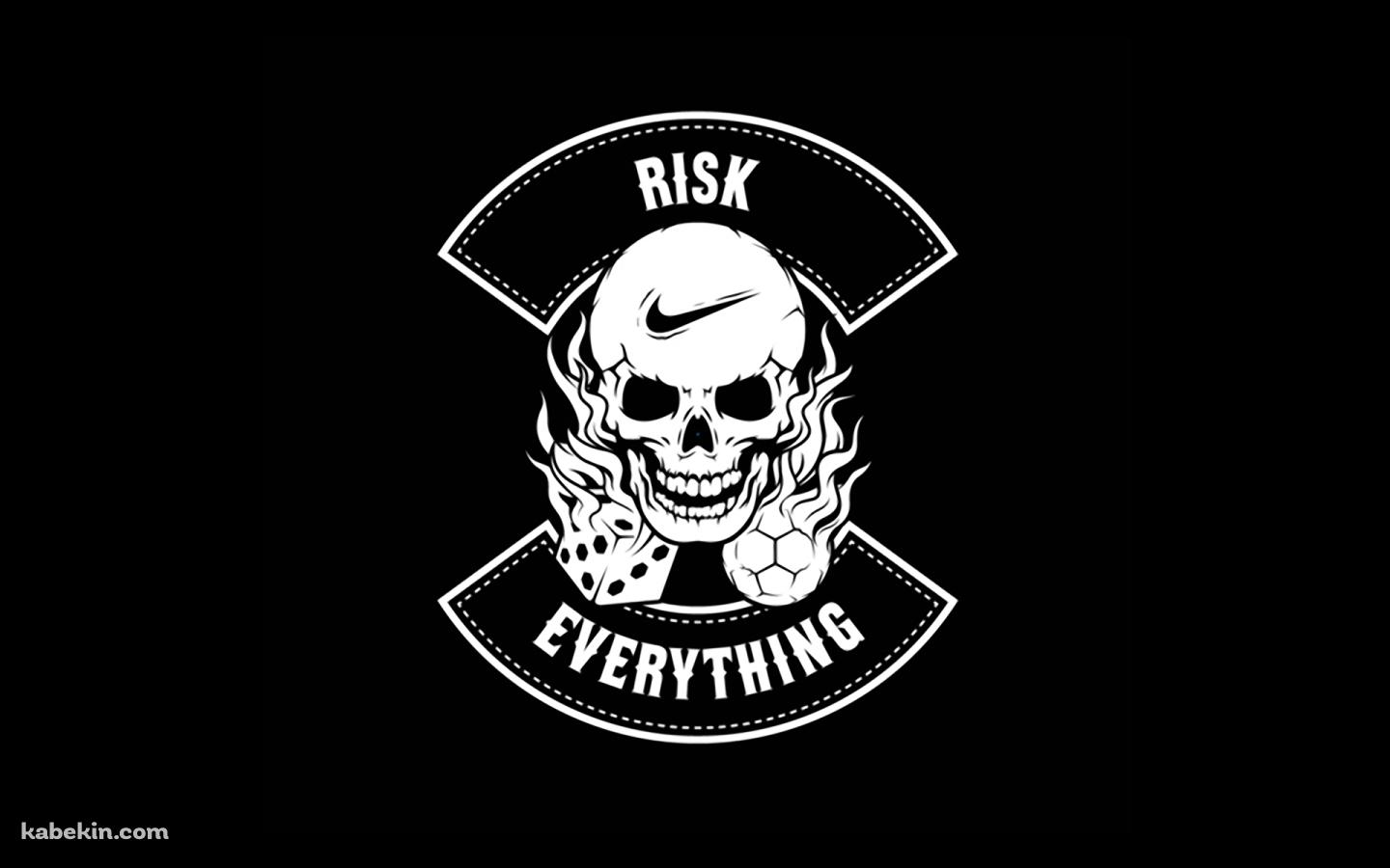 ドクロ RISKの壁紙(1440px x 900px) 高画質 PC・デスクトップ用