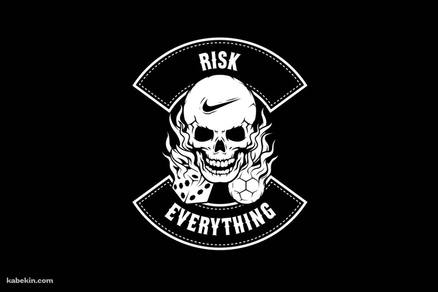ドクロ RISKの壁紙(1440px x 960px) 高画質 PC・デスクトップ用