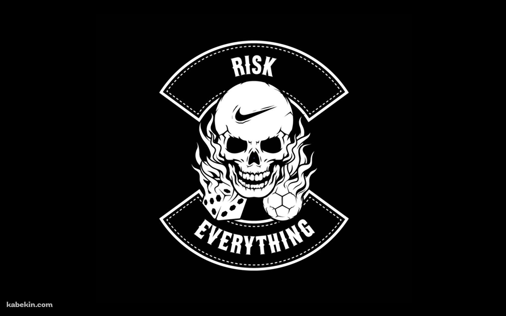 ドクロ RISKの壁紙(1680px x 1050px) 高画質 PC・デスクトップ用