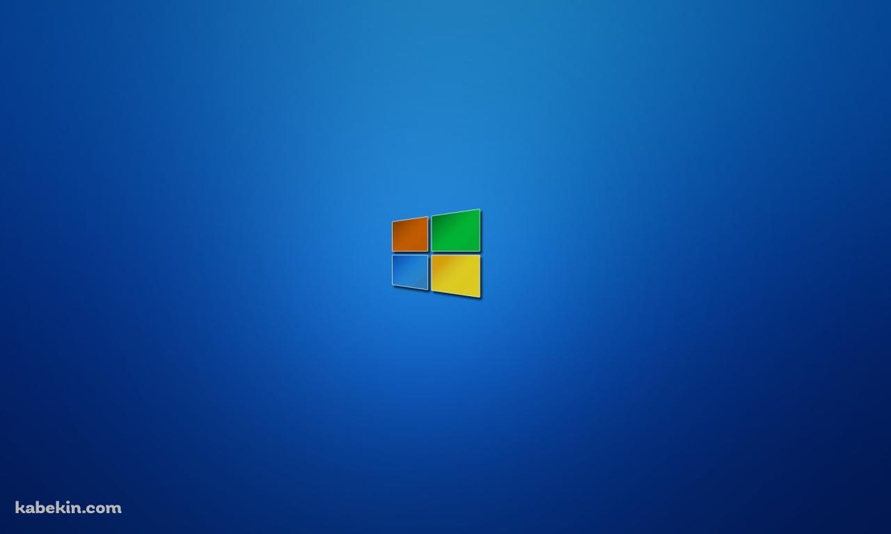 シンプル Windows ロゴ 青の壁紙(1280px x 768px) 高画質 PC・デスクトップ用