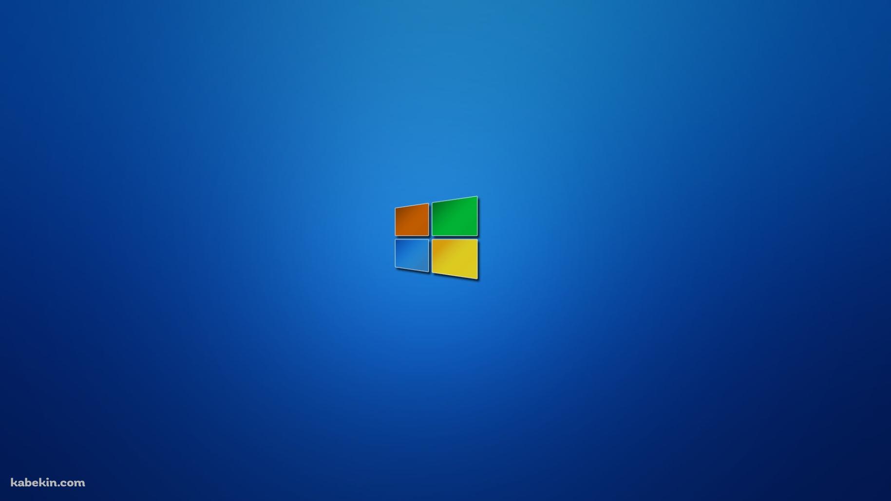 シンプル Windows ロゴ 青の壁紙(1829px x 1029px) 高画質 PC・デスクトップ用