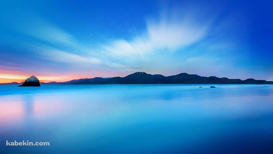 青い風景 BLUE SCENEの壁紙(960px x 540px) 高画質 PC・デスクトップ用