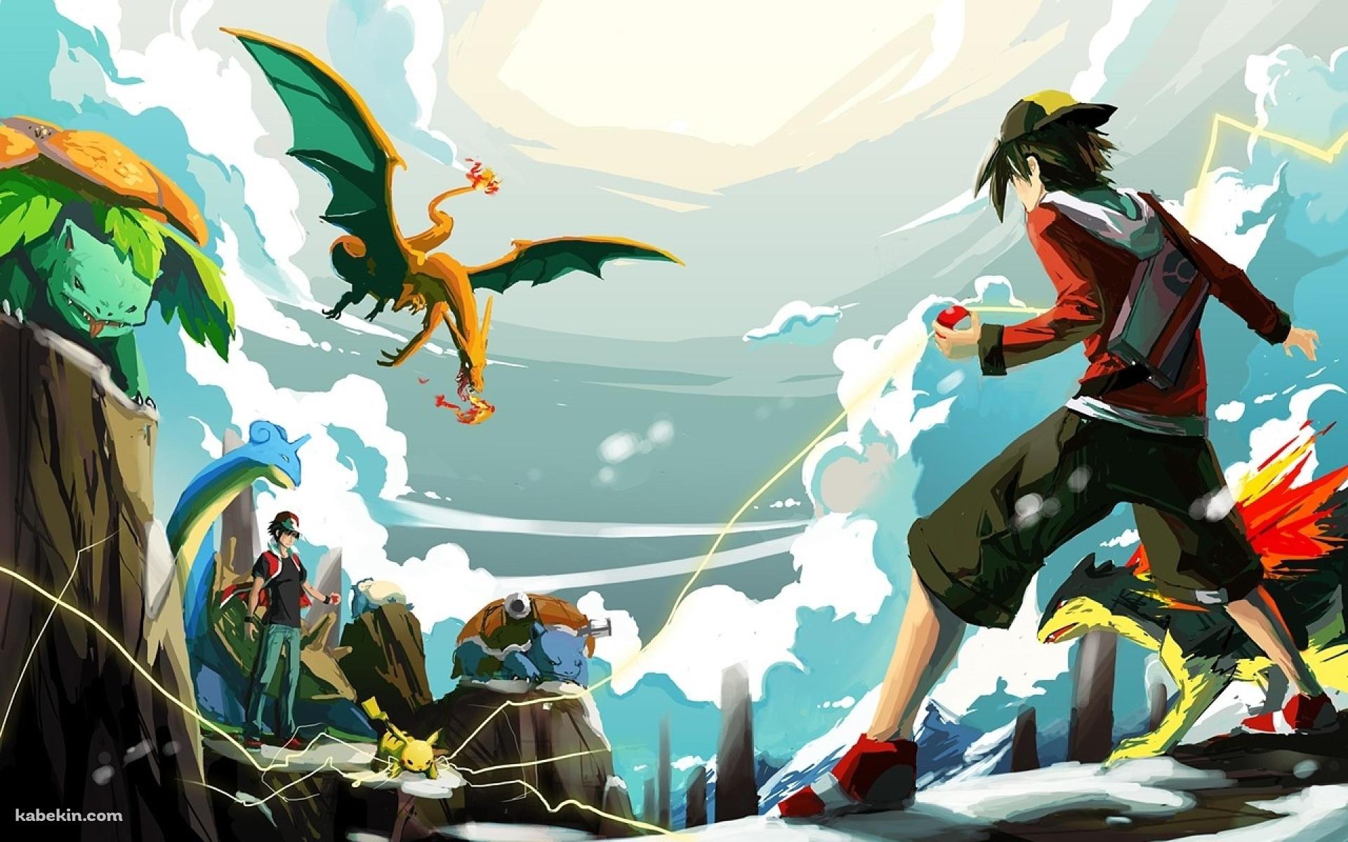 ポケモン バトルの壁紙(1920px x 1200px) 高画質 PC・デスクトップ用