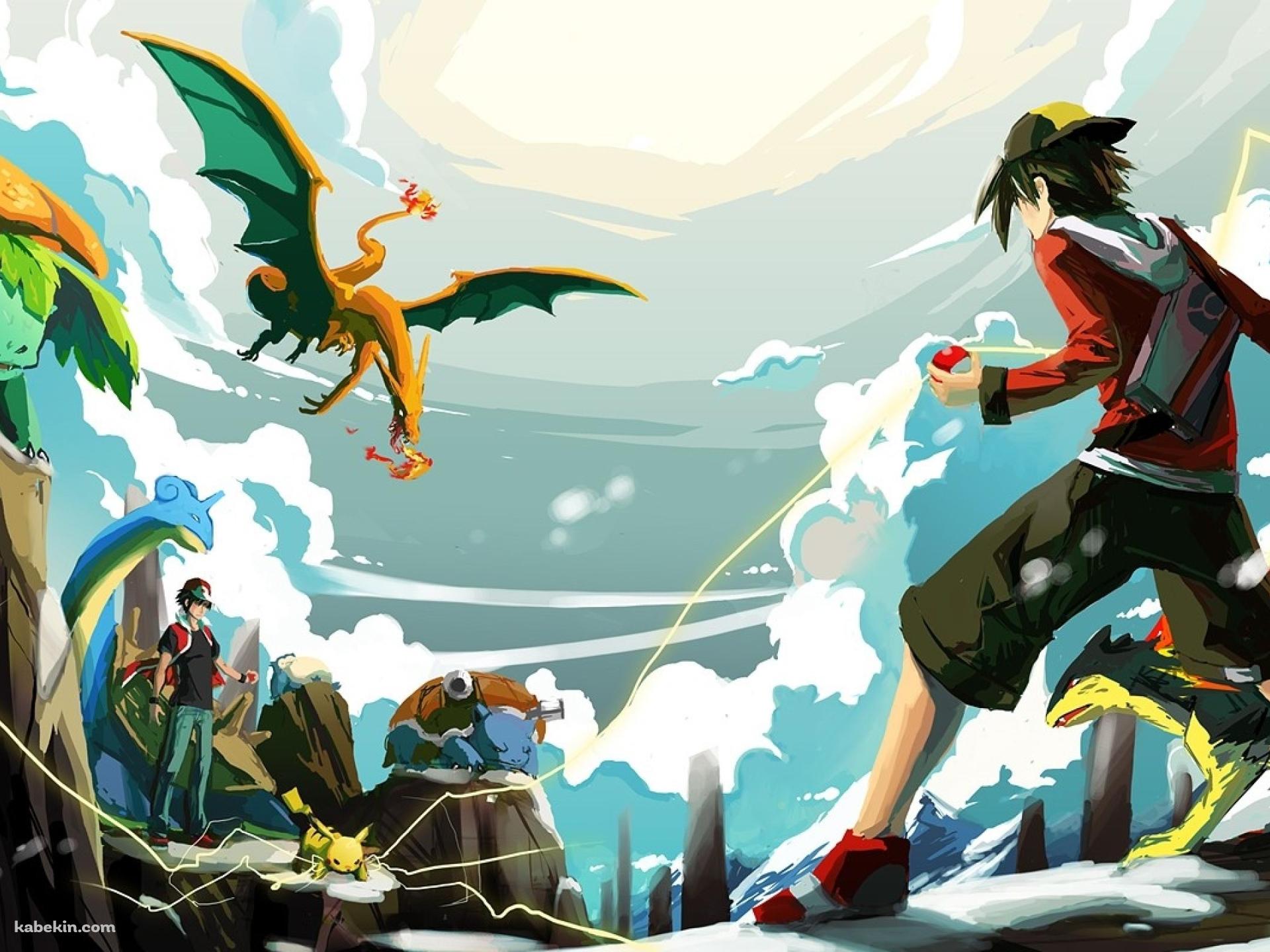ポケモン バトルの壁紙(1920px x 1440px) 高画質 PC・デスクトップ用