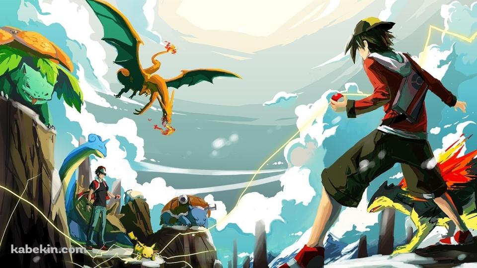 ポケモン バトルの壁紙(960px x 540px) 高画質 PC・デスクトップ用