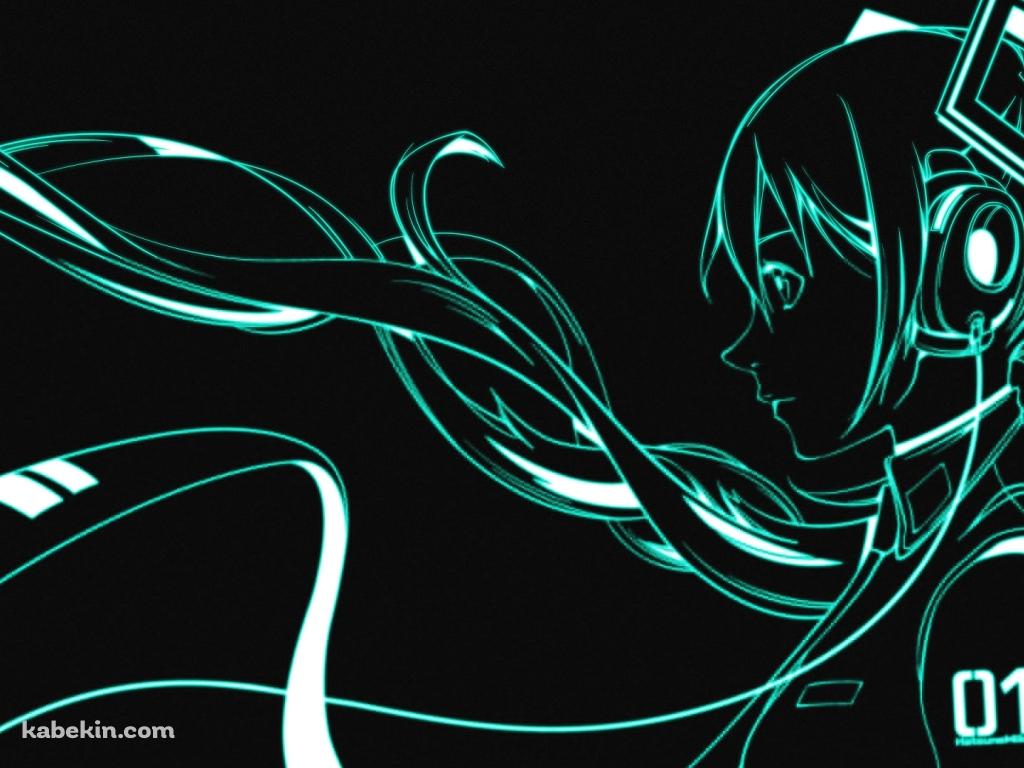 初音ミク 01の壁紙(1024px x 768px) 高画質 PC・デスクトップ用
