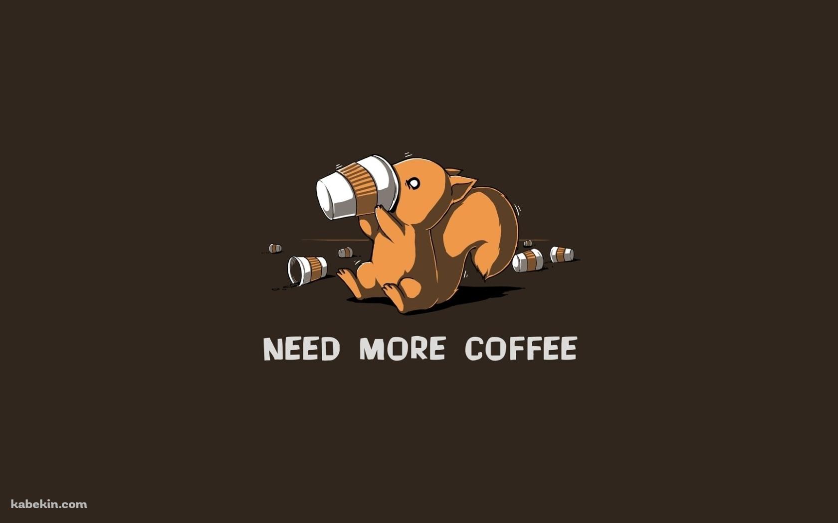 NEED MORE COFFEEの壁紙(1680px x 1050px) 高画質 PC・デスクトップ用