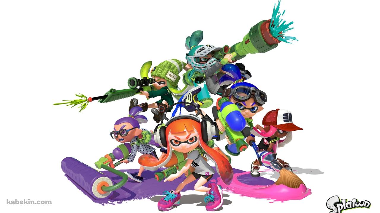 スプラトゥーン2の壁紙(1280px x 720px) 高画質 PC・デスクトップ用