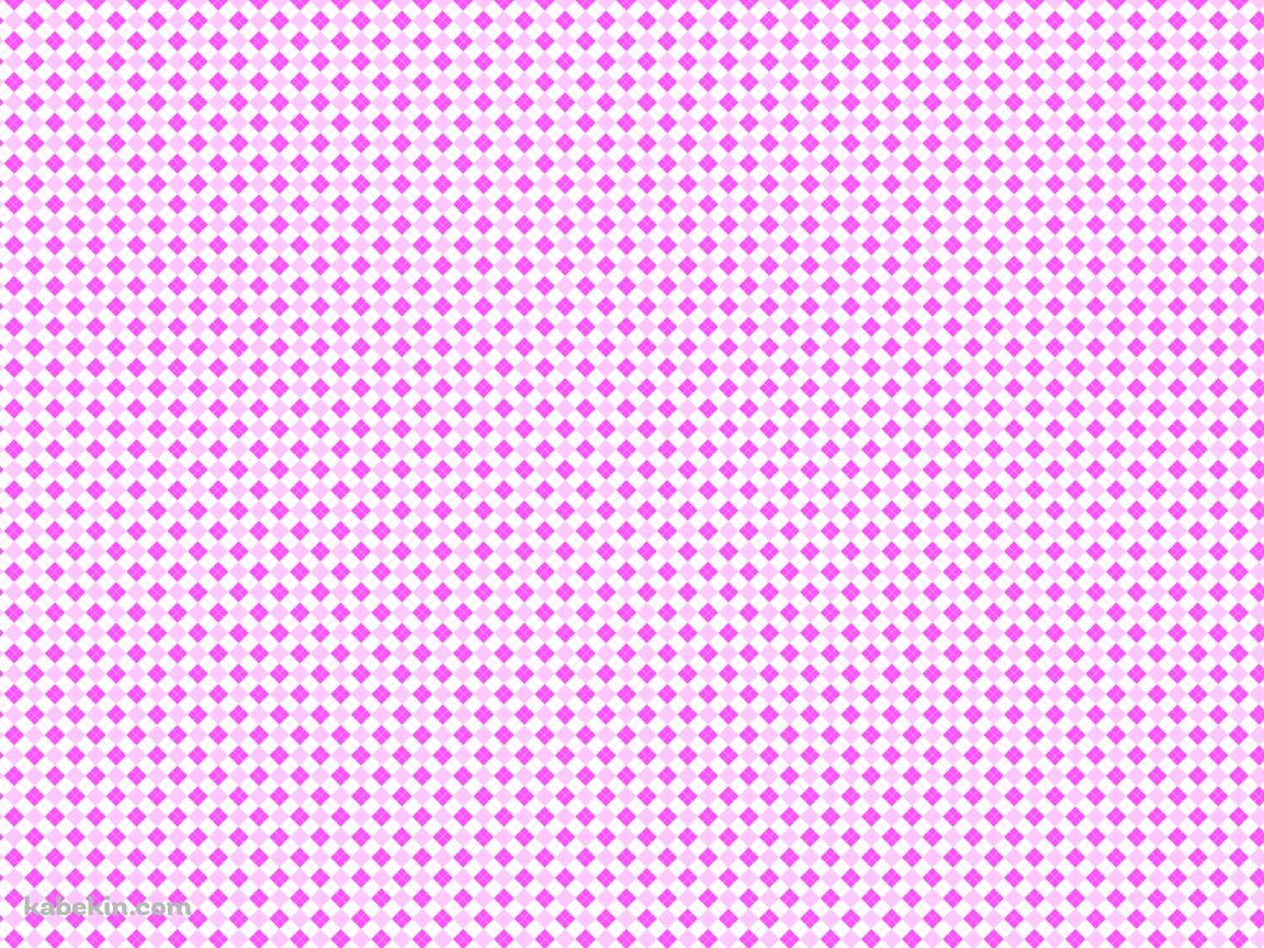 ピンクの菱形のパターンの壁紙(1152px x 864px) 高画質 PC・デスクトップ用