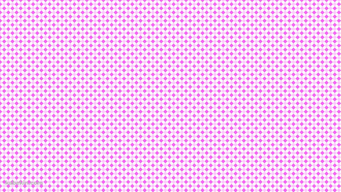 ピンクの菱形のパターンの壁紙(1391px x 783px) 高画質 PC・デスクトップ用