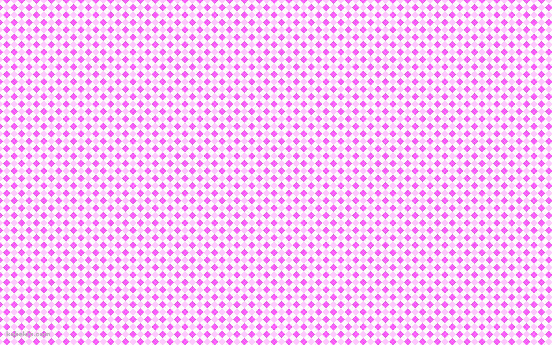 ピンクの菱形のパターンの壁紙(1920px x 1200px) 高画質 PC・デスクトップ用