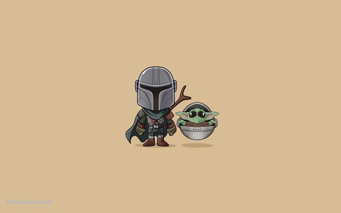 スターウォーズ マンダロリアン ベイビーヨーダの壁紙(1152px x 720px) 高画質 PC・デスクトップ用