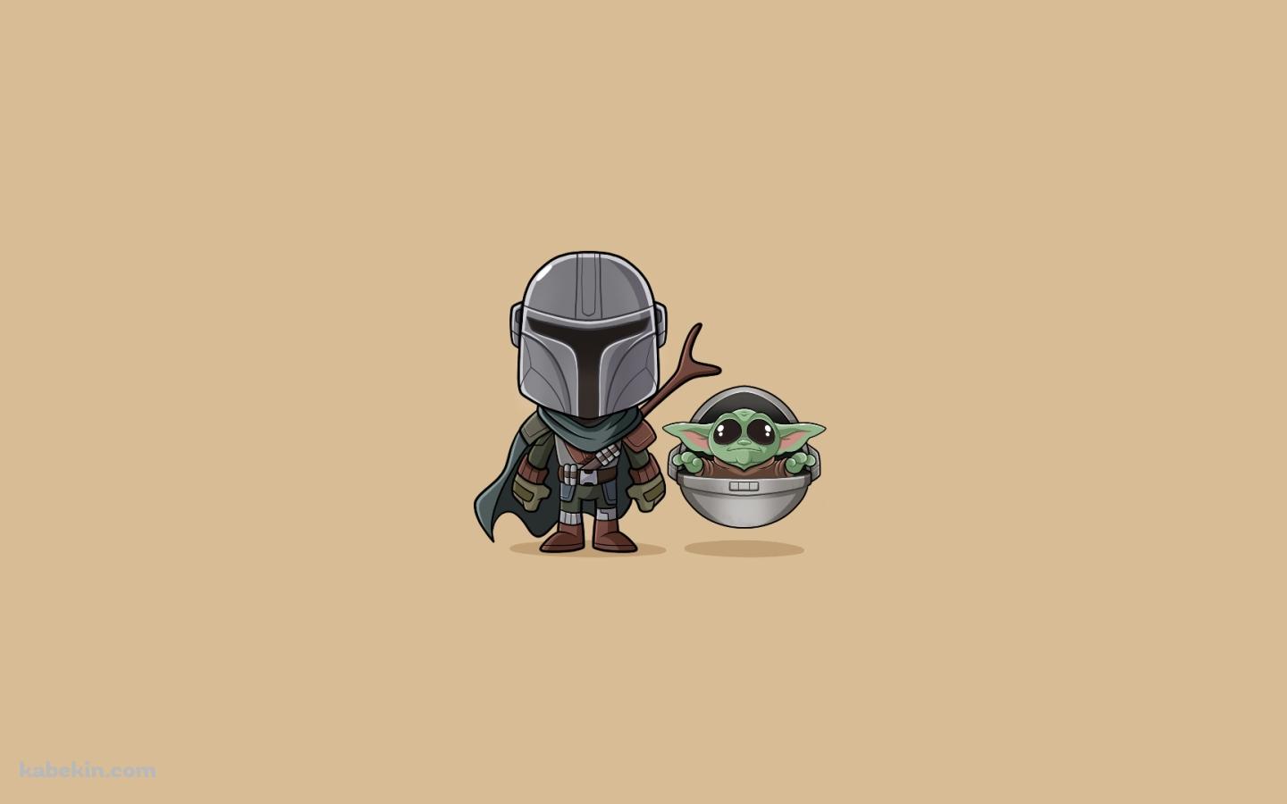 スターウォーズ マンダロリアン ベイビーヨーダの壁紙(1440px x 900px) 高画質 PC・デスクトップ用