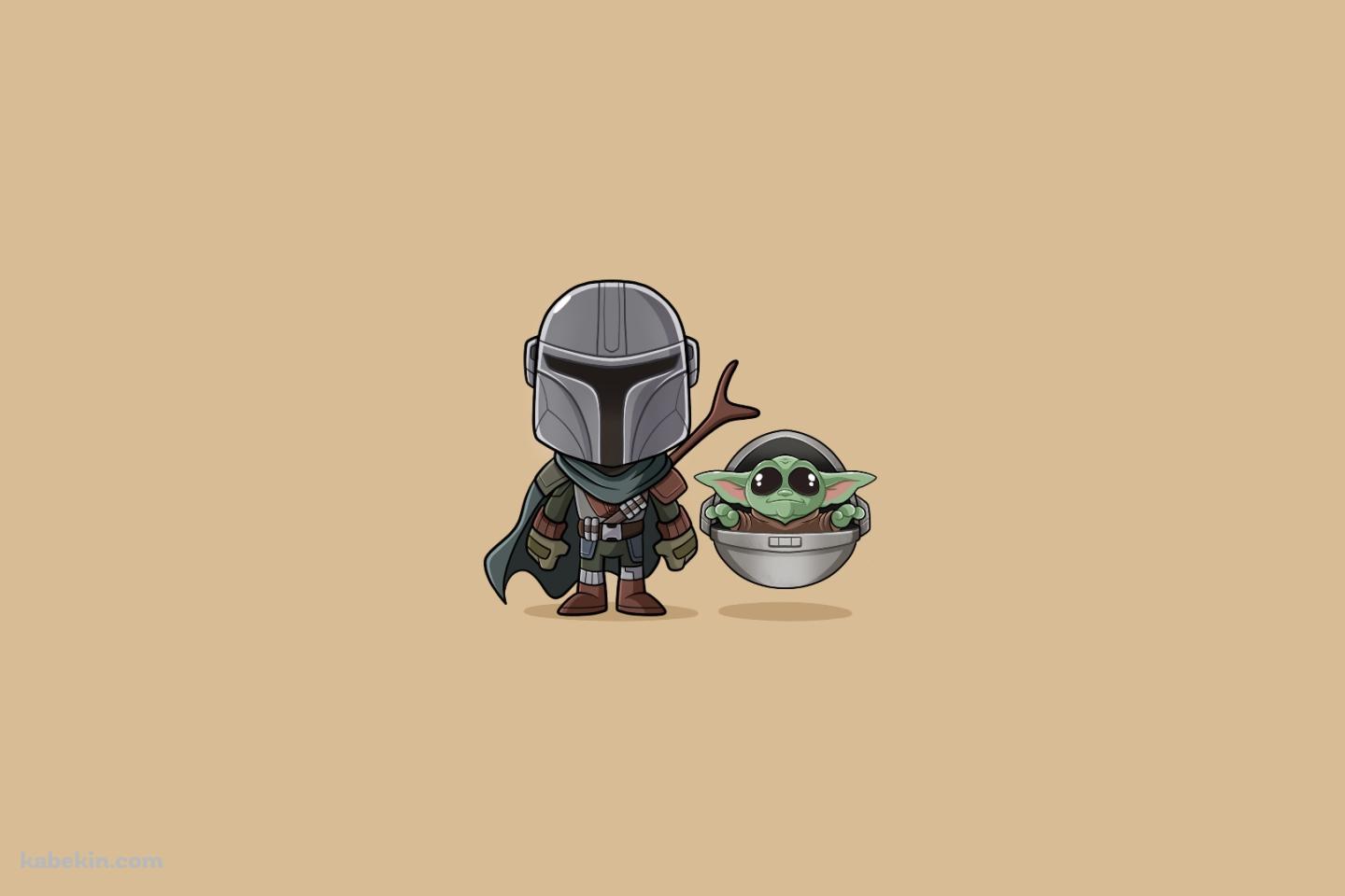 スターウォーズ マンダロリアン ベイビーヨーダの壁紙(1440px x 960px) 高画質 PC・デスクトップ用