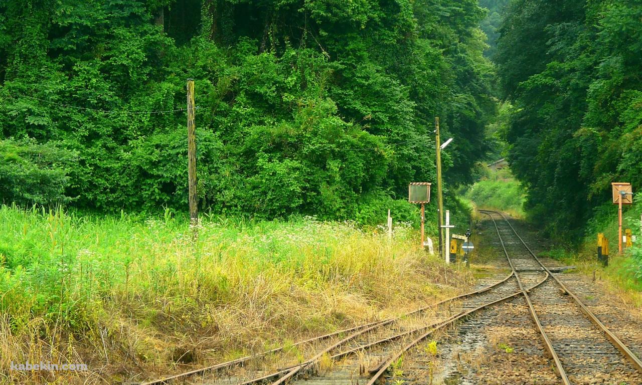 線路 分かれ道 分岐点の壁紙(1280px x 768px) 高画質 PC・デスクトップ用