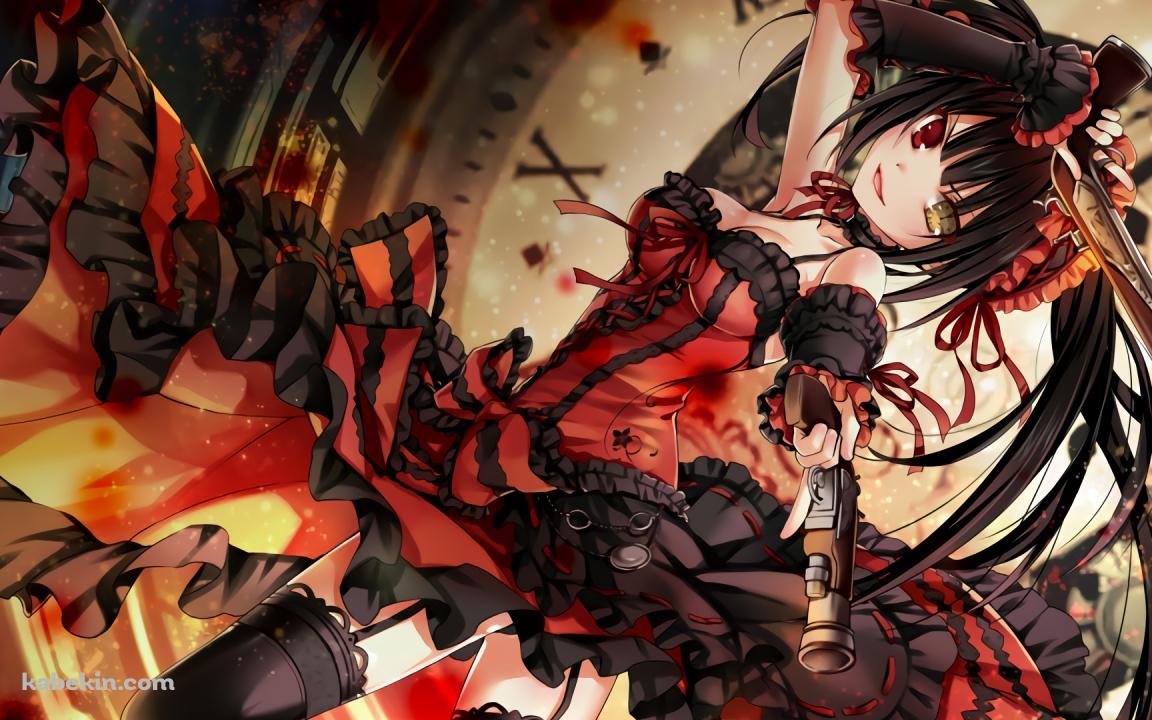 デート・ア・ライブ 時崎 狂三 DATE A LIVEの壁紙(1152px x 720px) 高画質 PC・デスクトップ用