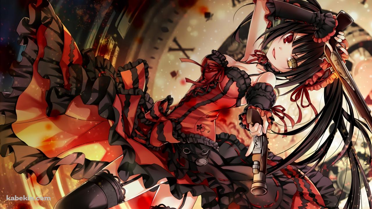 デート・ア・ライブ 時崎 狂三 DATE A LIVEの壁紙(1280px x 720px) 高画質 PC・デスクトップ用