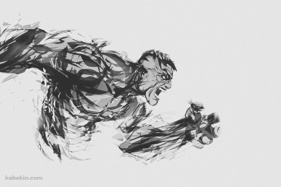 かっこいいハルク 灰色の壁紙(1152px x 768px) 高画質 PC・デスクトップ用