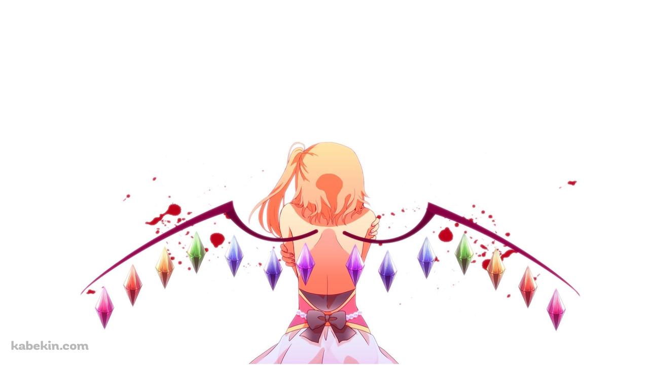 東方 後姿の壁紙(1280px x 720px) 高画質 PC・デスクトップ用