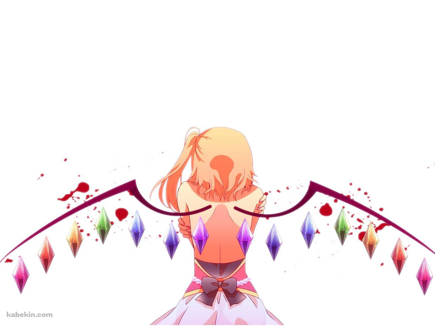 東方 後姿の壁紙(1440px x 1080px) 高画質 PC・デスクトップ用