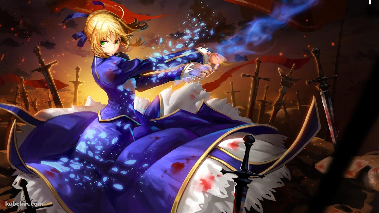 かっこいいセイバー Fate Zeroの壁紙(1536px x 864px) 高画質 PC・デスクトップ用