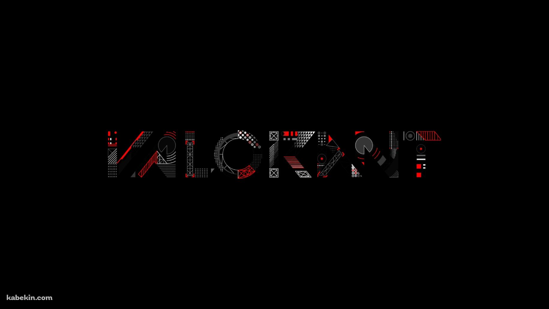 VALORANT ロゴ BLACKの壁紙(1829px x 1029px) 高画質 PC・デスクトップ用