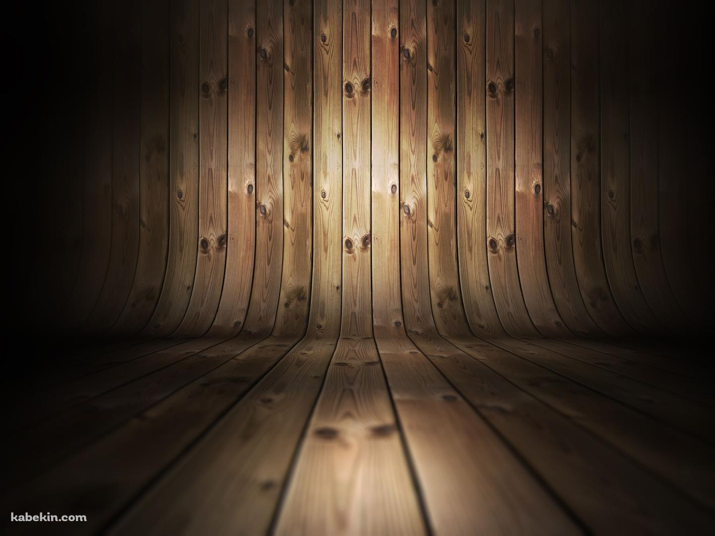 曲がったダークブラウンの木の壁紙(1440px x 1080px) 高画質 PC・デスクトップ用