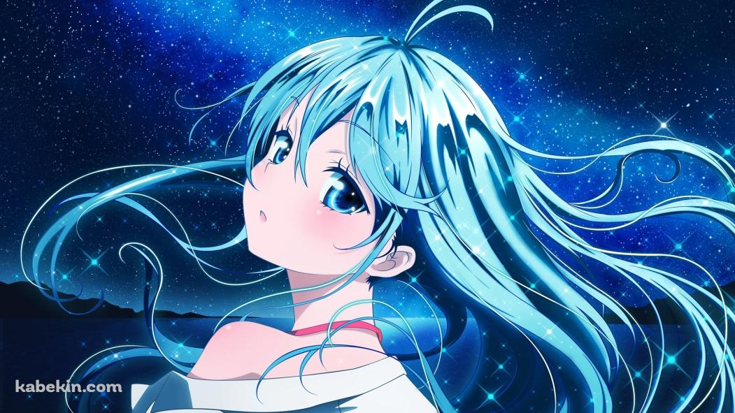 キラキラの初音ミクの壁紙(1051px x 591px) 高画質 PC・デスクトップ用