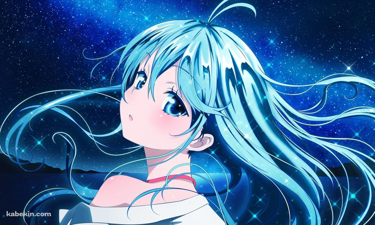 キラキラの初音ミクの壁紙(1280px x 768px) 高画質 PC・デスクトップ用