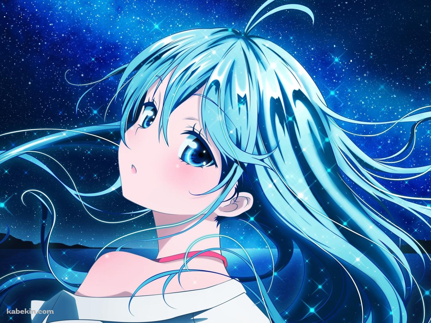 キラキラの初音ミクの壁紙(1400px x 1050px) 高画質 PC・デスクトップ用