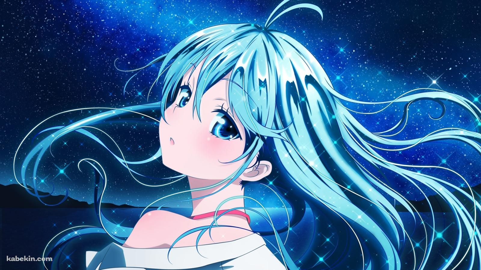 キラキラの初音ミクの壁紙(1600px x 900px) 高画質 PC・デスクトップ用