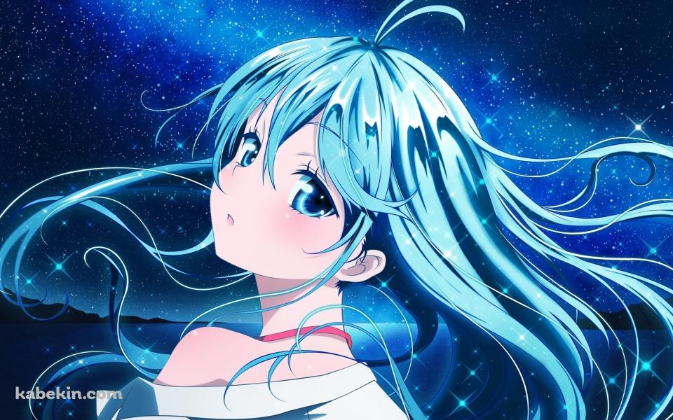 キラキラの初音ミクの壁紙(960px x 600px) 高画質 PC・デスクトップ用