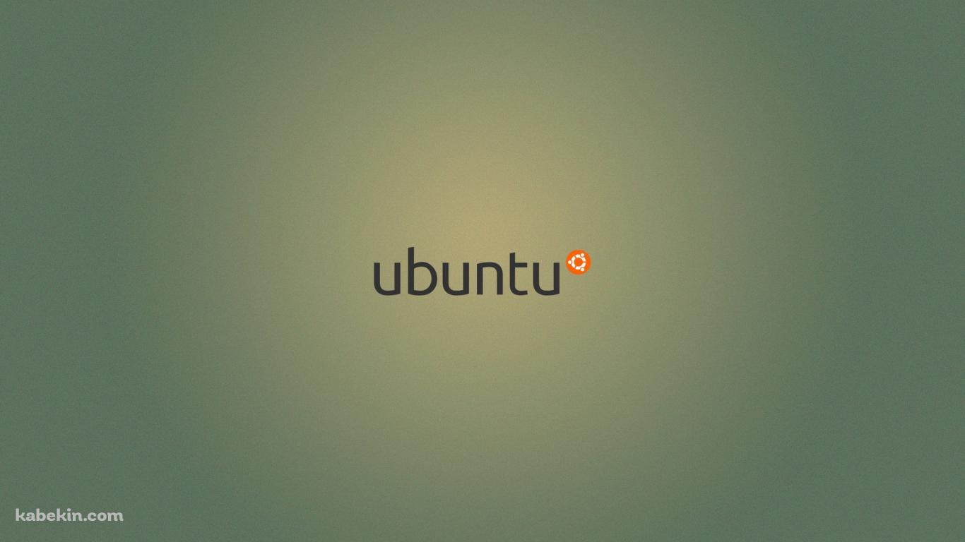 Ubuntuロゴの壁紙(1366px x 768px) 高画質 PC・デスクトップ用
