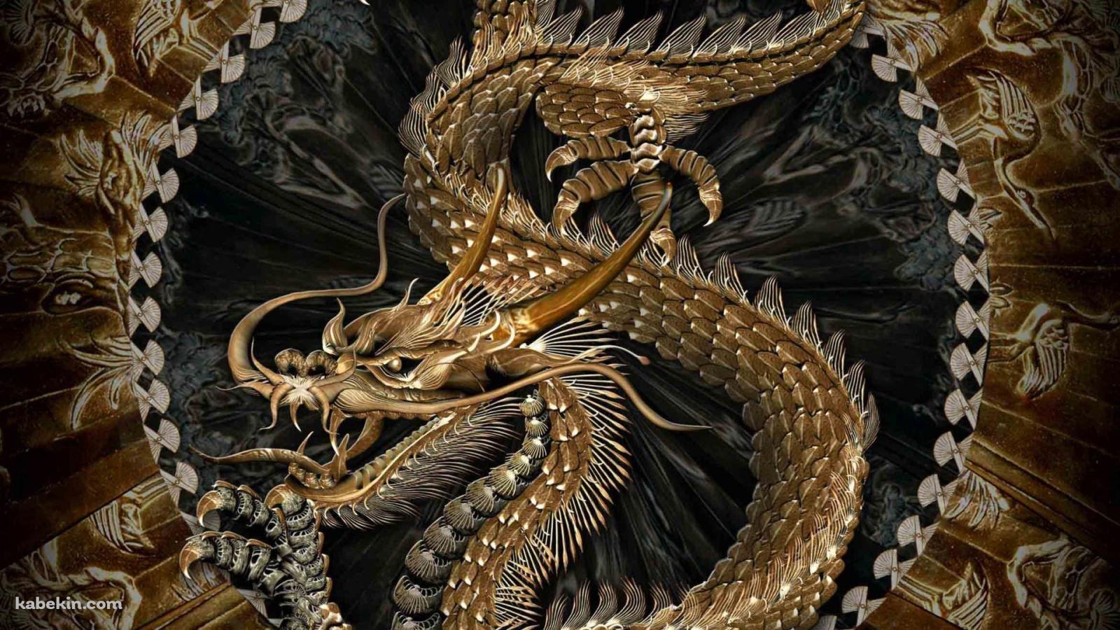 中華風ドラゴンの壁紙(1600px x 900px) 高画質 PC・デスクトップ用
